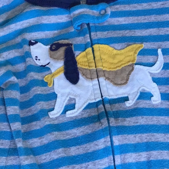 Toddler boys 3 piece bodysuits/pj lot 24M - GAP CARTER’S - Picture 6 of 8